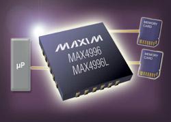 MAX4996/MAX4996L:Maxim三路雙刀雙擲(DPDT)開關(guān)