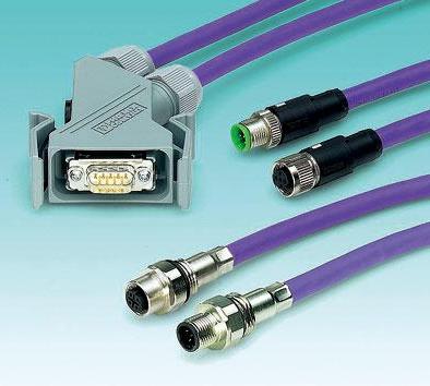 圖1 現(xiàn)場總線連接器利用一進、一出兩個通道和可開關(guān)控制的終端電阻，可構(gòu)成線性結(jié)構(gòu)的網(wǎng)絡(luò)