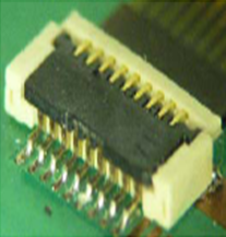 圖1：SFGL系列間距0.4毫米，高度0.9毫米