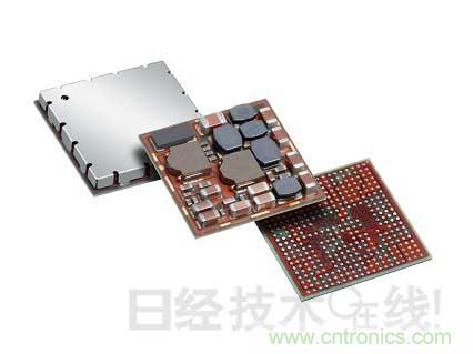 圖題:TDK推出采用部件內置基板的復合電源管理模塊