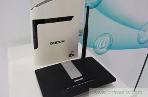 圖4：基于聯(lián)芯科技4模11頻基帶芯片 LC1761的TD-LTE CPE。