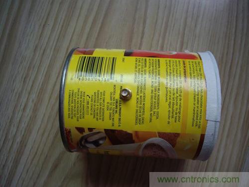 最簡單使用的天線&mdash;&mdash;罐頭天線，可做正饋大鍋饋源！ 