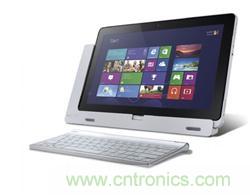 Acer變形筆記本產(chǎn)品，為利用OGS觸屏技術(shù)強(qiáng)化產(chǎn)品的薄化設(shè)計(jì)