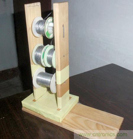 成本幾乎為零，三層錫絲架DIY