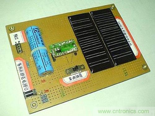 微型太陽能供電板DIY，給手電筒收音機供電