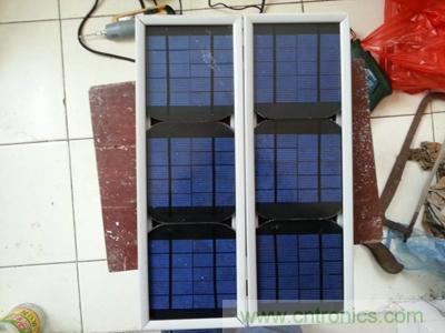 手工打造太陽能充電照明系統(tǒng):點(diǎn)亮LED給手機(jī)充電