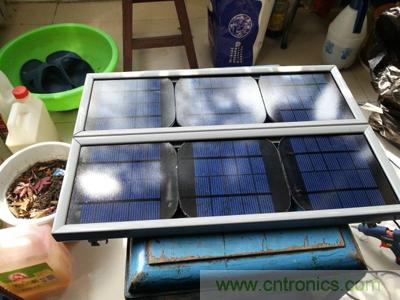 手工打造太陽能充電照明系統(tǒng):點(diǎn)亮LED給手機(jī)充電