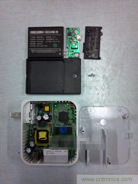 DIY:自制自帶電池供電的無(wú)線路由器