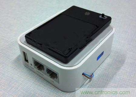 DIY:自制自帶電池供電的無(wú)線路由器
