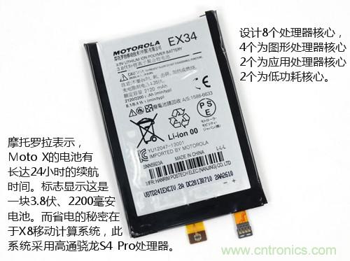 揭秘八核X8 SoC真面目，智能手機(jī)Moto X詳細(xì)拆解！
