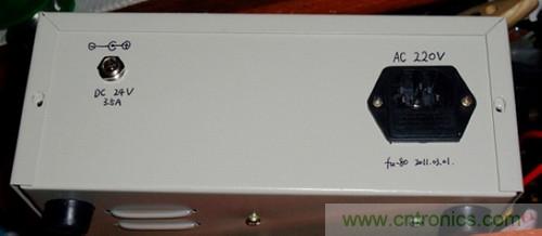 DIY穩(wěn)壓電源:尾部圖解