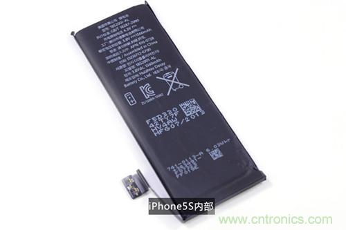 土豪金iPhone 5S拆解：內(nèi)部結(jié)構(gòu)升級，維修難度增加