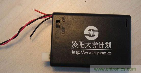 電池盒，作為供電用