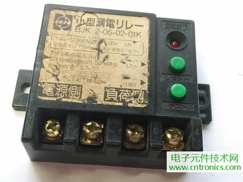 漏電保護器拆解：結(jié)構(gòu)有差異，做工不錯