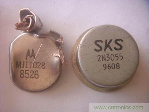 暴力拆解對比:進(jìn)口金封三極管VS國產(chǎn)金封三極管