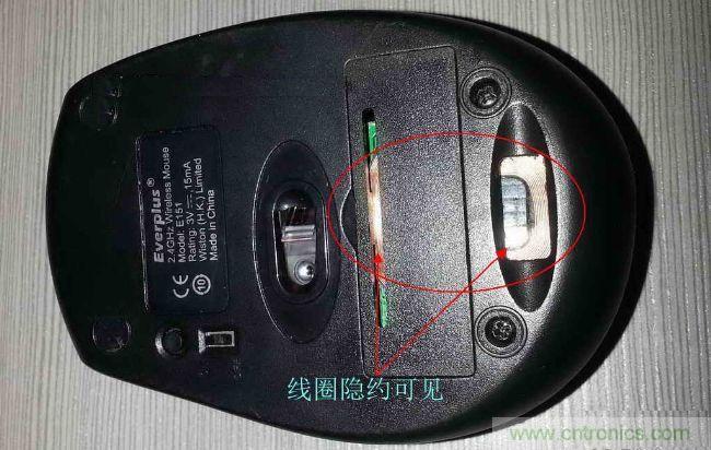 廢物利用，改裝Qi無(wú)線充電鼠標(biāo)
