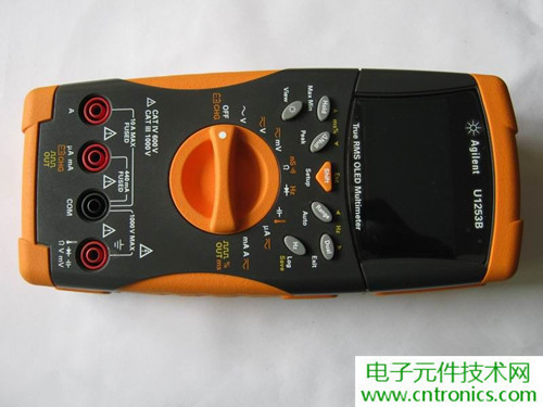 拆全球首款！安捷倫OLED手持式數(shù)字萬用表拆解