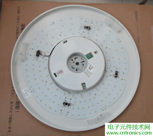 高端大氣上檔次！智能遙控調(diào)光LED吸頂燈拆解