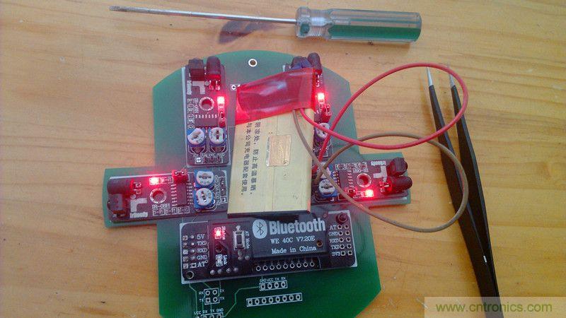 牛人力作！PCB版藍(lán)牙智能小車DIY