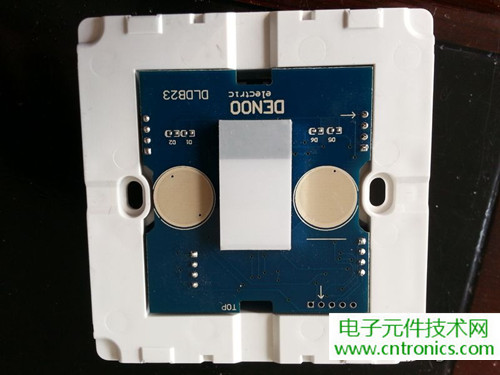 一款觸控開關(guān)拆解，做工不錯(cuò)