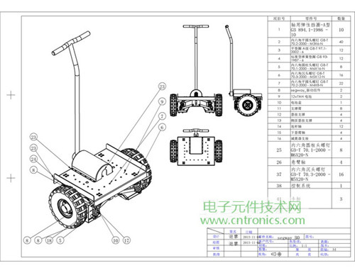就那么簡(jiǎn)單！DIY屬于自己的&ldquo;賽格威&rdquo;平衡車
