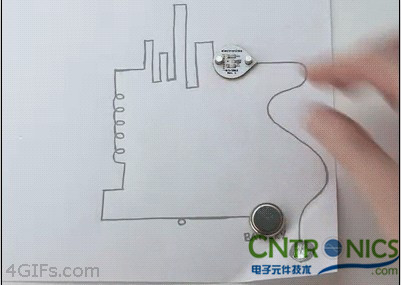 大開眼界，一支可以畫電路板的筆！