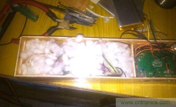 組裝，調(diào)試，安裝吸音棉