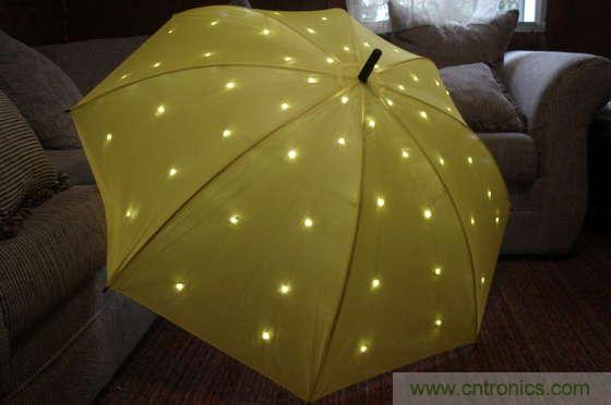 創(chuàng)意DIY！送女朋友的絕妙禮物，LED星光傘！