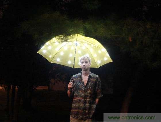 創(chuàng)意DIY！送女朋友的絕妙禮物，LED星光傘！