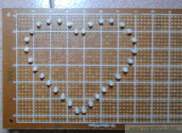 三八節(jié)將至！DIY心形LED流水燈！你們懂的~