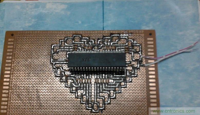 三八節(jié)將至！DIY心形LED流水燈！你們懂的~