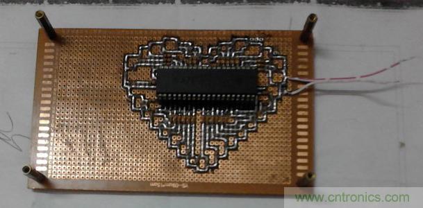 三八節(jié)將至！DIY心形LED流水燈！你們懂的~