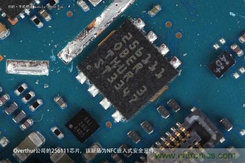 Overthur的256111芯片，是一顆NFC嵌入式安全元件