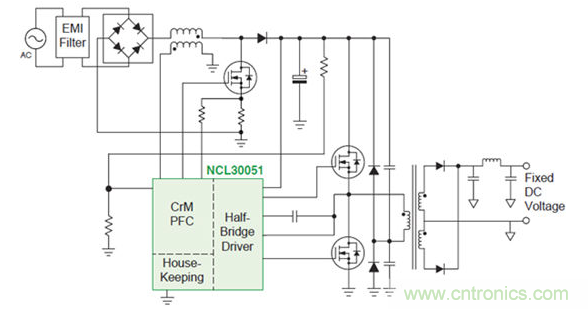 方法1&mdash;&mdash;將交流輸入電壓轉(zhuǎn)換為直流穩(wěn)壓輸出