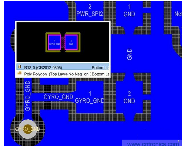 在遠(yuǎn)處用一個(gè)0&Omega;的電阻隔開(kāi)