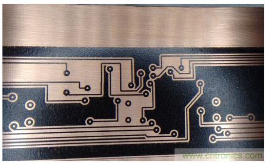 成功的碳粉轉(zhuǎn)印。