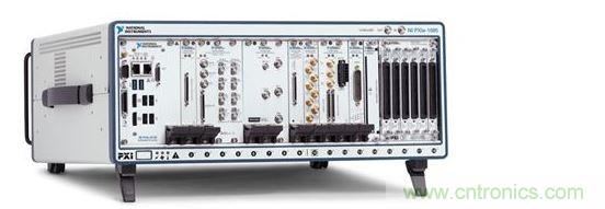 NI PXI Express機箱包含射頻分析儀和發(fā)生器、矢量網絡分析儀、開關、電源和嵌入式計算機