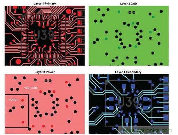 CAM的原圖屏幕單幅圖， 100球的csBGA 