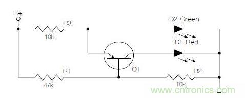 基本的電壓/電池監(jiān)視電路。