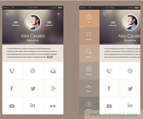 讓圖片帶你走進(jìn)驚艷實(shí)用的手機(jī)APP菜單世界！