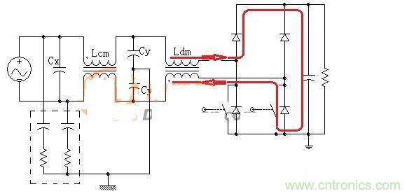有源差模EMI濾波器