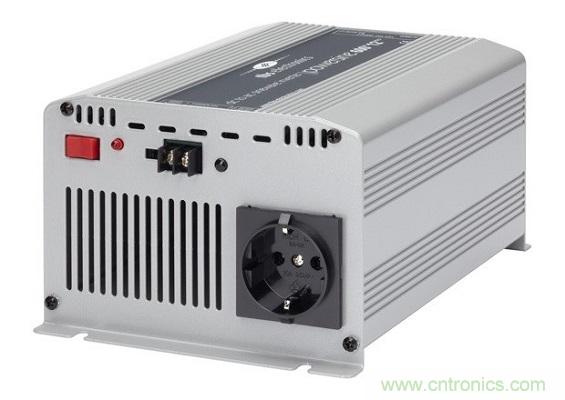 圖1：TBSPowersinePS600-12是利用汽車電池為筆記本電腦充電的理想工具。