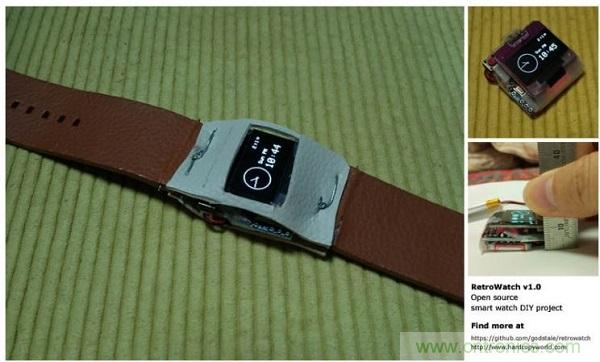 全民創(chuàng)客時(shí)代，自己DIY一個(gè)智能手表