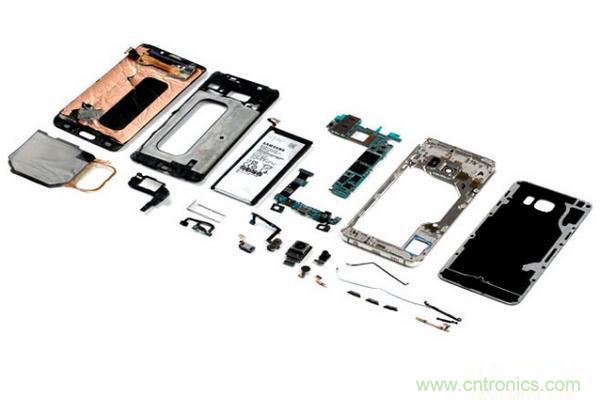 三星S6 Edge+拆解：比S6 Edge加在哪里？