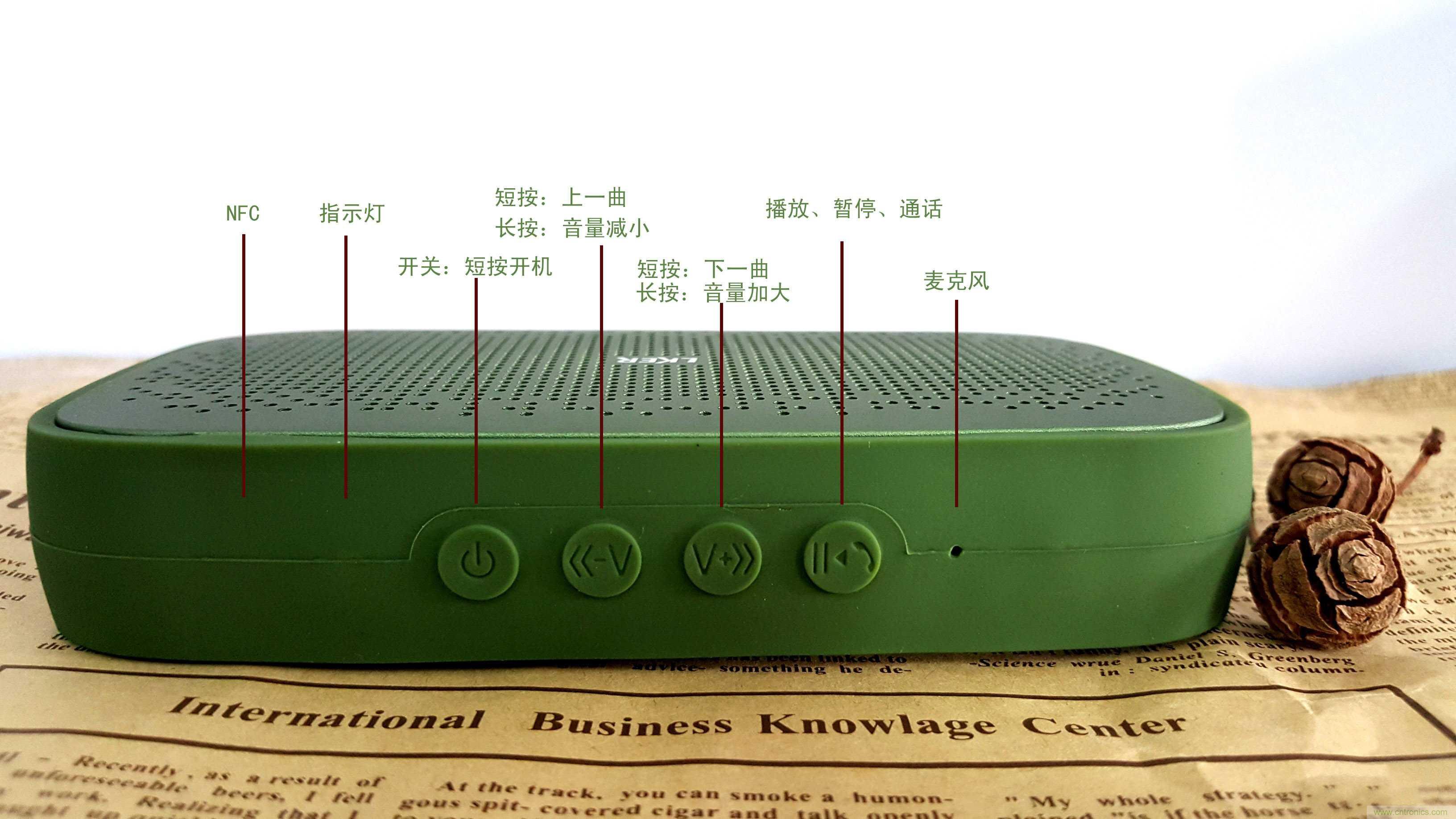 搞怪&ldquo;美人魚&rdquo;盡享靈克藍牙音箱的天籟之音！