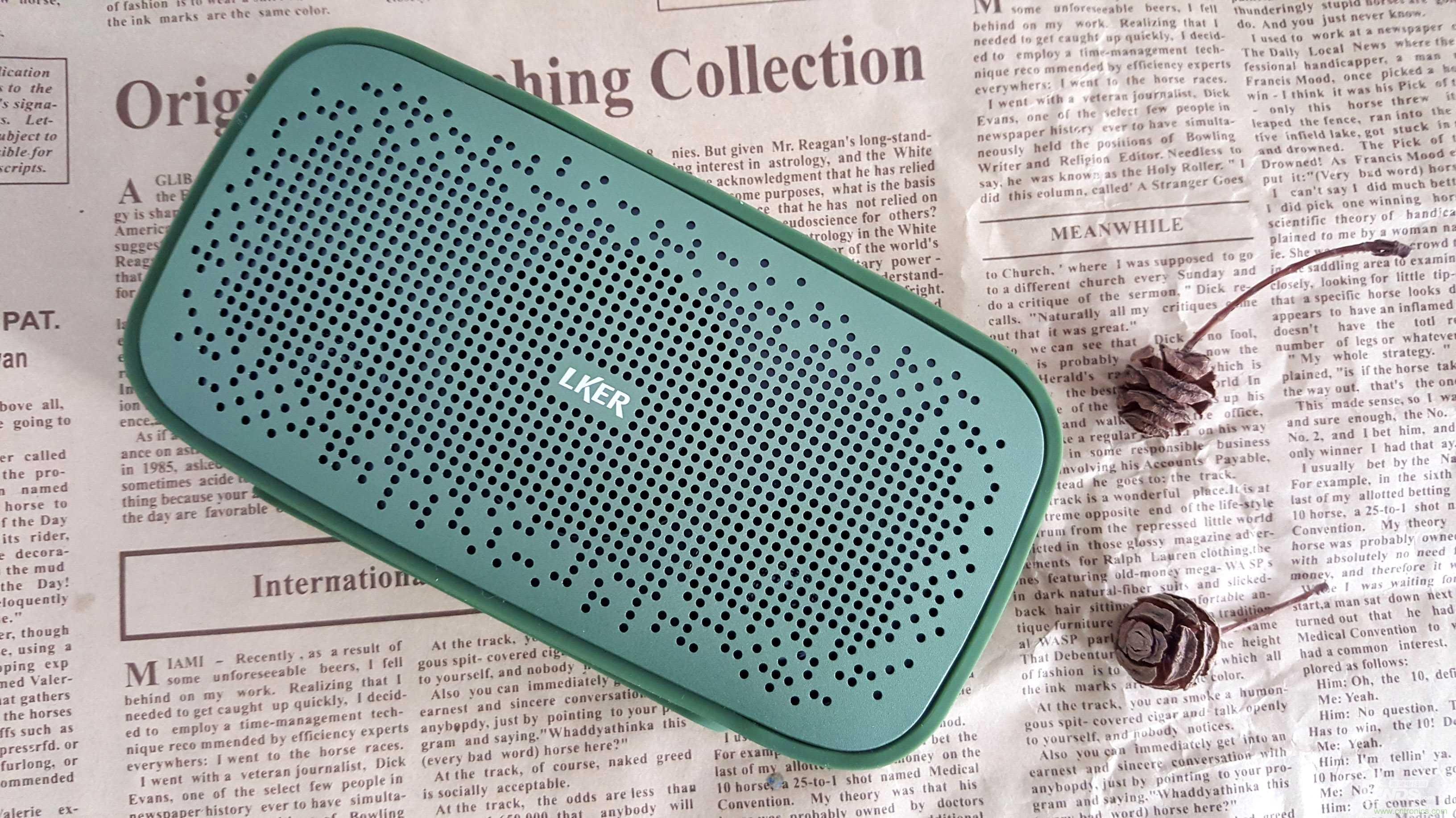 搞怪&ldquo;美人魚&rdquo;盡享靈克藍牙音箱的天籟之音！