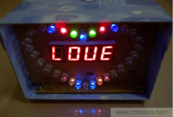 零基礎(chǔ)小白也可以做的愛心彩燈，送給心愛的Ta