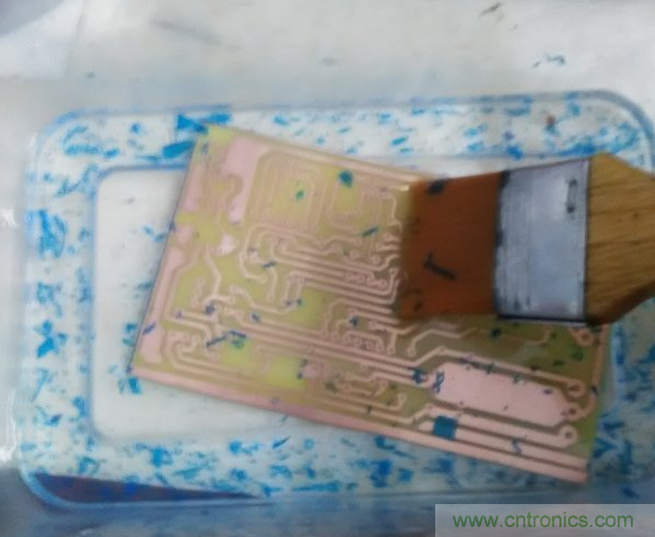 嘗試了四次PCB制作， 最后一發(fā)算是成功了