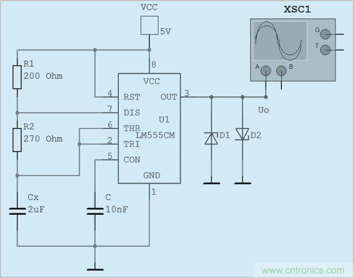用555定時(shí)器如何設(shè)計(jì)電容測(cè)試儀？