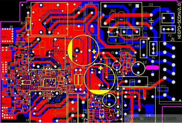 【導(dǎo)讀】對于一個新設(shè)計的電路板，調(diào)試起來往往會遇到一些困難，特別是當(dāng)板比較大、元件比較多時，往往無從下手。但如果掌握好一套合理的調(diào)試方法，調(diào)試起來將會事半功倍。  　　對于剛拿回來的新pcb板，我們首先要大概觀察一下，板上是否存在問題，例如是否有明顯的裂痕，有無短路、開路等現(xiàn)象。如果有必要的話，可以檢查一下電源跟地線之間的電阻是否足夠大。  　　然后就是安裝元件了。相互獨立的模塊，如果您沒有把握保證它們工作正常時，最好不要全部都裝上，而是一部分一部分的裝上（對于比較小的電路，可以一次全部裝上），這樣容易確定故障范圍，免得到時遇到問題時，無從下手。一般來說，可以把電源部分先裝好，然后就上電檢測電源輸出電壓是否正常。如果在上電時您沒有太大的把握（即使有很大的把握，也建議您加上一個保險絲，以防萬一），可考慮使用帶限流功能的可調(diào)穩(wěn)壓電源。先預(yù)設(shè)好過流保護電流，然后將穩(wěn)壓電電源的電壓值慢慢往上調(diào)，并監(jiān)測輸入電流、輸入電壓以及輸出電壓。如果往上調(diào)的過程中，沒有出現(xiàn)過流保護等問題，且輸出電壓也達到了正常，則說明電源部分OK。反之，則要斷開電源，尋找故障點，并重復(fù)上述步驟，直到電源正常為止。  　　接下來逐漸安裝其它模塊，每安裝好一個模塊，就上電測試一下，上電時也是按照上面的步驟，以避免因為設(shè)計錯誤或/和安裝錯誤而導(dǎo)致過流而燒壞元件。  　　尋找故障的辦法一般有下面幾種：  　?、贉y量電壓法。首先要確認(rèn)的是各芯片電源引腳的電壓是否正常，其次檢查各種參考電壓是否正常，另外還有各點的工作電壓是否正常等。例如，一般的硅三極管導(dǎo)通時，BE結(jié)電壓在0.7V左右，而CE結(jié)電壓則在0.3V左右或者更小。如果一個三極管的BE結(jié)電壓大于0.7V（特殊三極管除外，例如達林頓管等），可能就是BE結(jié)就開路。  　?、谛盘栕⑷敕?。將信號源加至輸入端，然后依次往后測量各點的波形，看是否正常，以找到故障點。有時我們也會用更簡單的辦法，例如用手握一個鑷子，去碰觸各級的輸入端，看輸出端是否有反應(yīng)，這在音頻、視頻等放大電路中常使用（但要注意，熱底板的電路或者電壓高的電路，不能使用此法，否則可能會導(dǎo)致觸電）。如果碰前一級沒有反應(yīng)，而碰后一級有反應(yīng)，則說明問題出在前一級，應(yīng)重點檢查。  　　③當(dāng)然，還有很多其它的尋找故障點的方法，例如看、聽、聞、摸等。&ldquo;看&rdquo;就是看元件有無明顯的機械損壞，例如破裂、燒黑、變形等;&ldquo;聽&rdquo;就是聽工作聲音是否正常，例如一些不該響的東西在響，該響的地方不響或者聲音不正常等;&ldquo;聞&rdquo;就是檢查是否有異味，例如燒焦的味道、電容電解液的味道等，對于一個有經(jīng)驗的電子維修人員來說，對這些氣味是很敏感的;&ldquo;摸&rdquo;就是用手去試探器件的溫度是否正常，例如太熱，或者太涼。一些功率器件，工作起來時會發(fā)熱，如果摸上去是涼的，則基本上可以判斷它沒有工作起來。但如果不該熱的地方熱了或者該熱的地方太熱了，那也是不行的。一般的功率三極管、穩(wěn)壓芯片等，工作在70度以下是完全沒問題的。70度大概是怎樣的一個概念呢？如果你將手壓上去，可以堅持三秒鐘以上，就說明溫度大概在70度以下（注意要先試探性的去摸，千萬別把手燙傷了）。  　　好了，關(guān)于調(diào)試的問題，我們今天就暫時講這么多，如果想要了解更多的調(diào)試方法和經(jīng)驗，可以去找一些家用電器維修的書來看看，一個好的設(shè)計人員，首先應(yīng)該是一個好的維修人員。